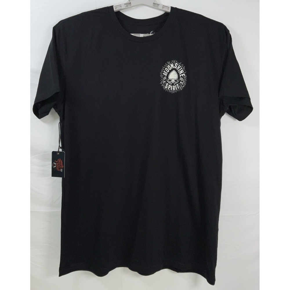NWT Brad Paisley Moon Shine Spirit 100 Proof Outlaw Country T-shirt Black‎ XL